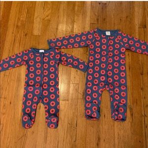 Long Sleeve Donut Baby Onesie